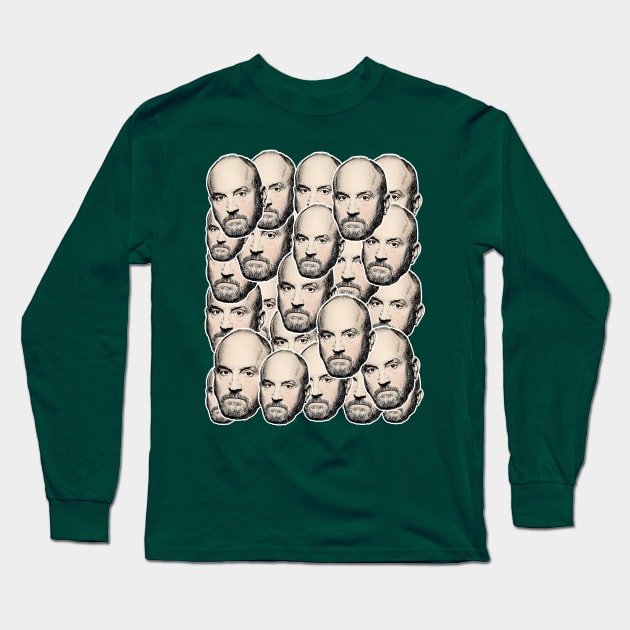 LOUIS CK Long Sleeve T-Shirt by DankFutura